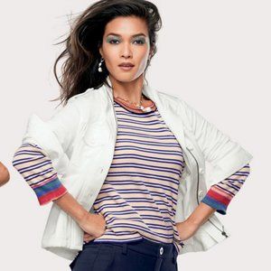 Cabi 5856 Lighthouse Jacket Spring 2021 Medium EUC